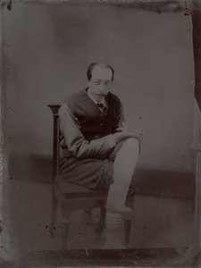 Portrett av John La Farge av Moritz Statfeld