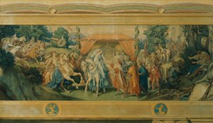 Den vakre Melusine: III. Bruden av Moritz Ludwig von Schwind