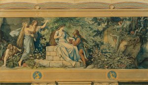 Den vakre Melusine: II. Ved skogsfontenen