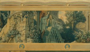 The Beautiful Melusine: IV. The Oath av Moritz Ludwig von Schwind