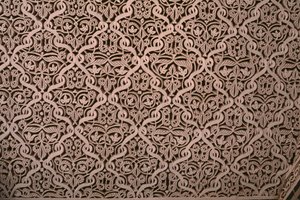 Kasbah of Thamiel glaoui, stukkatur, detalj (keramikk)