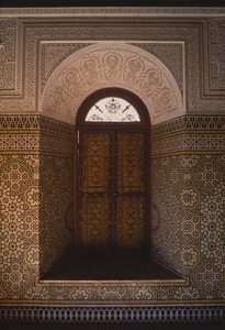 Kasbah of Thamiel glaoui, vindu (keramikk)
