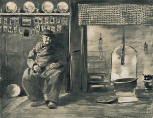 Et provinsielt interiør, 1903 av Mortimer L Menpes