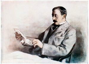 Alfred Milner, 1. Viscount Milner, britisk statsmann, tidlig på 1900-tallet av Mortimer L Menpes