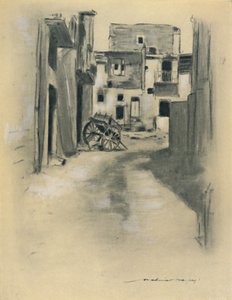 Øde hus, 1903 av Mortimer L Menpes