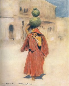 En vannbærer, 1905