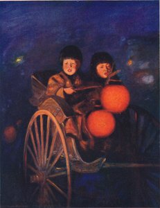 By the Light of the Lanterns, c1887, 1901 av Mortimer Ludington Menpes