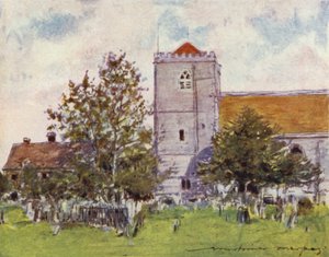 Dorchester Abbey av Mortimer Ludington Menpes