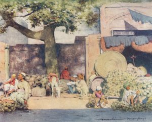 Fruktboder i Delhi, 1905