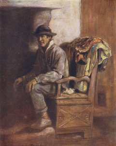 I Ingle Nook (fargelitografi) av Mortimer Ludington Menpes