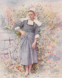 Lille Mary (fargelitografi) av Mortimer Ludington Menpes