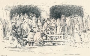 Midt på dagen i Puebla, c1895, 1896