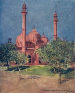 Naul Masa-moskeen, 1905 av Mortimer Ludington Menpes