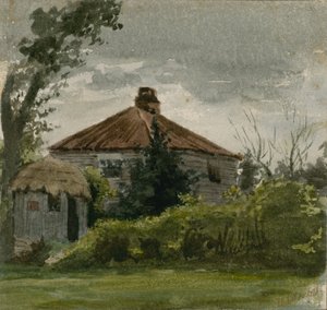 Original akvarell med tittelen 