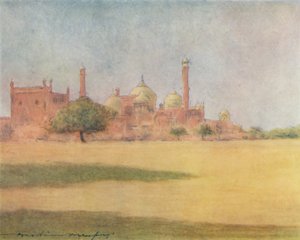 Jumna Masjid, 1905 av Mortimer Ludington Menpes