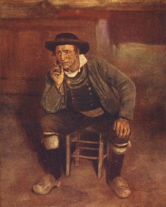 Husets herre (fargelitografi) av Mortimer Ludington Menpes