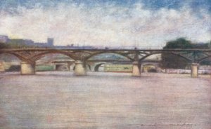 Pont des Arts av Mortimer Ludington Menpes