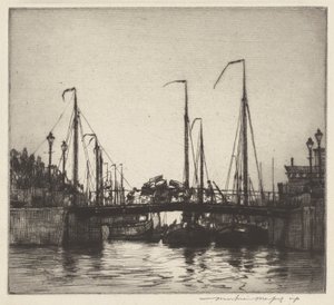 Bridge, Rotterdam (Chioggia: Fiskebåter)