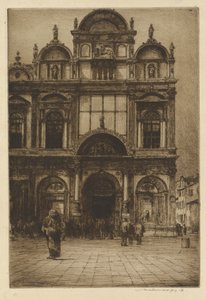 Fasade til Scuola di San Marco, Venezia