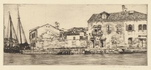 Giudecca, Venezia av Mortimer Menpes
