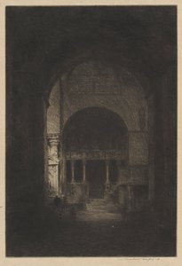 Interiør av St. Mark av Mortimer Menpes