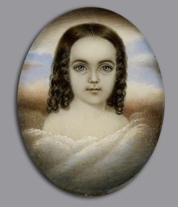 Portrett av en jente av Moses B. Russell