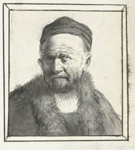 Byste av en mann av Moses Ter Borch