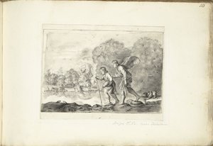 Tobias i Angel av Moses Ter Borch