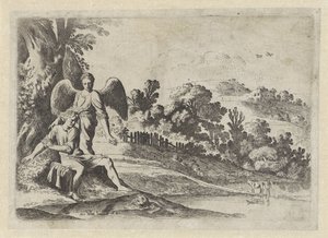 Tobias blir skremt av fisken The Story of Tobias (serietittel) av Moyses van Wtenbrouck