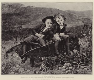 To små emigranter, den ærede Dudley og Archie Hamilton Gordon, sønner av den høyre ærede jarlen av Aberdeen, generalguvernør i Canada