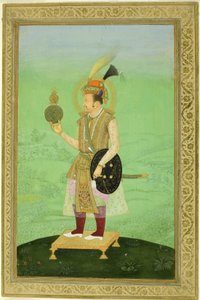 Portrett av keiser Jahangir, ca. 1800 av Mughal School