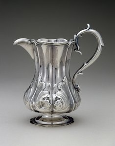 fløtekoker, c. 1846 (sølv) av Mulford and Wendell