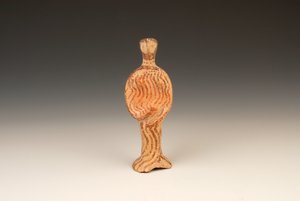 Figur av en kvinne, ca. 1400-1370 f.Kr. terrakotta av Mycenaean