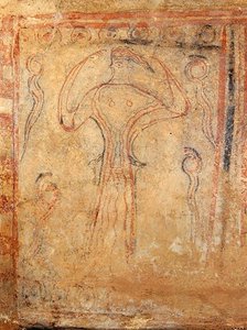 Larnax (keramikk) (se også 288284-288289) av Mycenaean