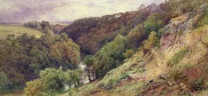 En Dell i Devonshire av Myles Birket Foster