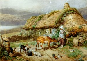 A Highland Bothy (bc og wc på papir)
