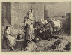 En brønn i Hastings av Myles Birket Foster