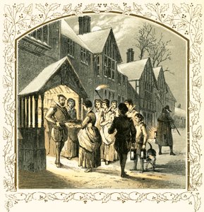 En julesang for en varsailskål av Myles Birket Foster