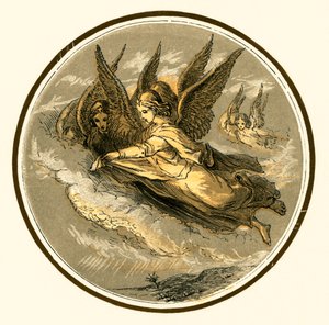 Engler som flyr av Myles Birket Foster