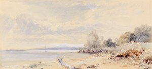 Barnbogle Castle, Firth of Forth av Myles Birket Foster