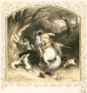 Jakt på villsvin av Myles Birket Foster