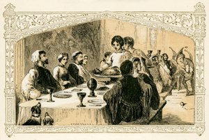 Middelalderjulefest av Myles Birket Foster