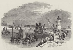 Ramsgate havn av Myles Birket Foster