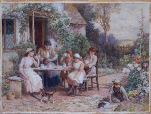 Teatime av Myles Birket Foster