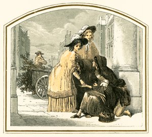 Nærmer seg jul av Myles Birket Foster
