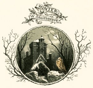 Winter av William Shakespeare av Myles Birket Foster
