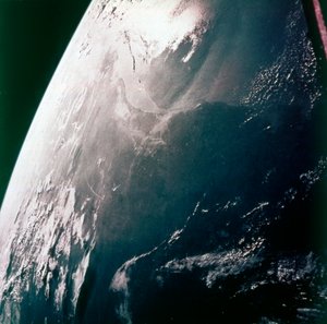Jorden fra verdensrommet - Gulfkysten, Houston og Galveston Bay, USA, ca 1980-tallet. av NASA Images