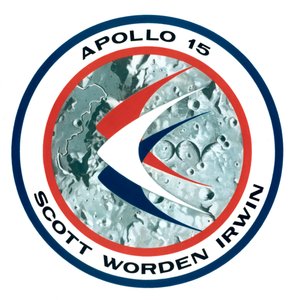 Apollo 15 måneoppdragsinsignier, 1971. av NASA Images