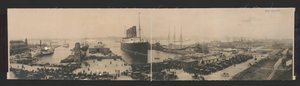 Lusitania ved slutten av rekordreisen av N.W. Penfield