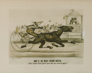 Mud S. - De Great Record Buster av N. & Ives J.M.(1824 95) (after) Currier